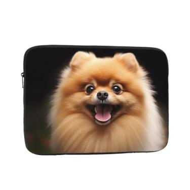 Imagem de Capa protetora para notebook da Pomerânia de 10 polegadas à prova de choque, resistente à água, bolsa para computador portátil, para homens e mulheres