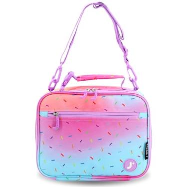 Imagem de J World New York Lancheira infantil Cody Lancheira com isolamento térmico, confete