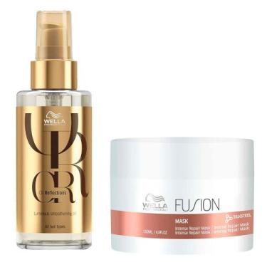 Imagem de Wella Professionals Kit Máscara Fusion + Óleo Oil Reflection, Kit