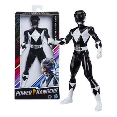 Imagem de Boneco Power Rangers Mighty Morphin Preto Hasbro E7898