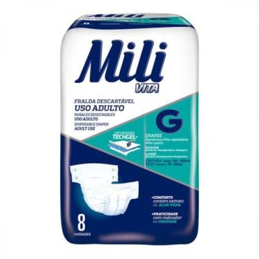 Imagem de Mili fralda descartável Vita Care Adulto, G