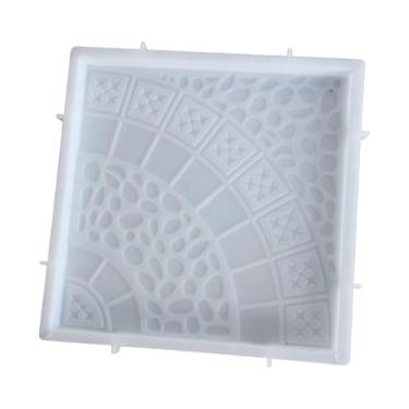 Imagem de ShengQuanHao Modelo de Tijolo de Concreto, Pedra de Pavimentação, Caminho, Molde Faça Você Mesmo para Piso Quadrado, Caminhos, Passarelas, Passarelas Externas, Qui, Estilo a