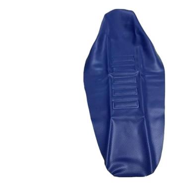 Imagem de Carmoeignin Capa de assento de motocicleta de borracha universal Dirt Pit Bike Motocross Off Road para 250-450 TC TE FC FE 2017-2021 para Beta 300RR 2022 CRF WR WRF RMZ, azul