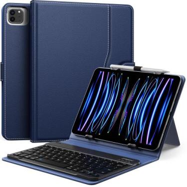 Imagem de Capa para tablet com teclado QWERTY MoKo para 9-11