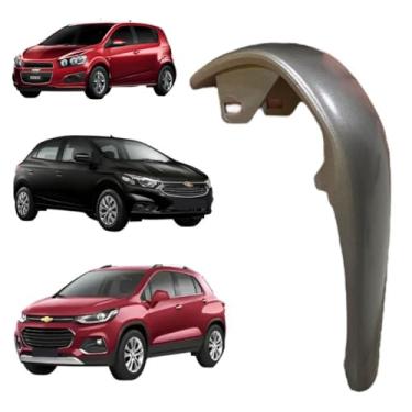 Imagem de Moldura Superior Console Manopla Câmbio Automático Compatível Com Sonic Onix Tracker Premier (CINZA)