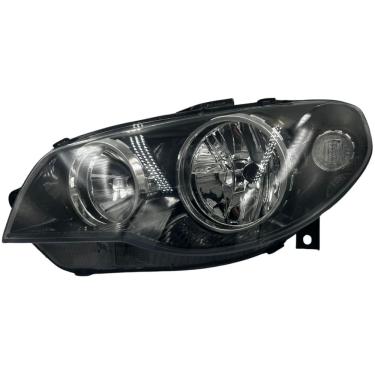 Imagem de Farol Palio Siena 04 A 15 Mascara Negra Aro Cromado Esquerdo/Motorista