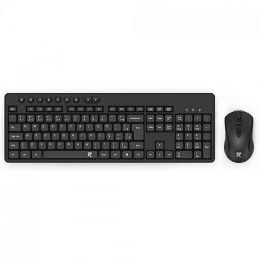 Imagem de Combo Teclado e Mouse Redragon Office BS-7094, Sem Fio, Preto