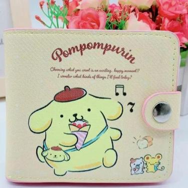 Imagem de Kawaii Hello Kitty Cinnamoroll My Melody Kuromi Sanrio Pu Porta-moedas