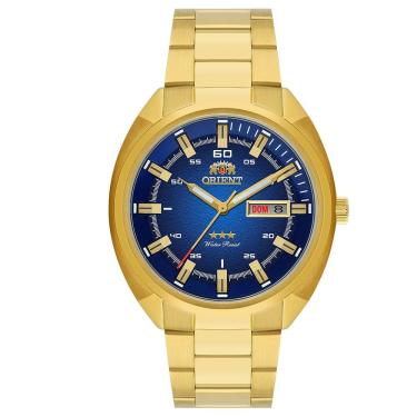 Imagem de Relógio ORIENT masculino automático dourado NH3GG006 D1KX