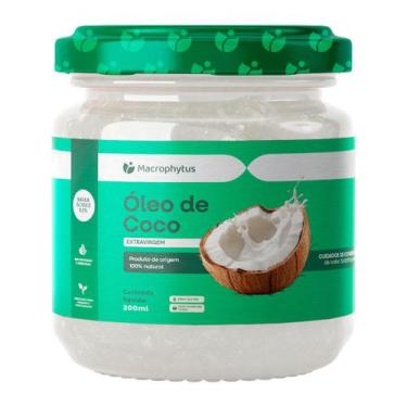 Imagem de Óleo de Coco Extravirgem 200ml - Macrophytus
