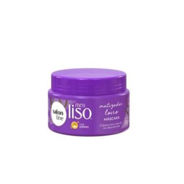 Imagem de Máscara Meu Liso Matizadora Loiro Da Salon Line 300g