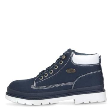 Imagem de Lugz Bota masculina Drifter Ripstop Chukka clássica, Azul-marinho/branco, 8.5