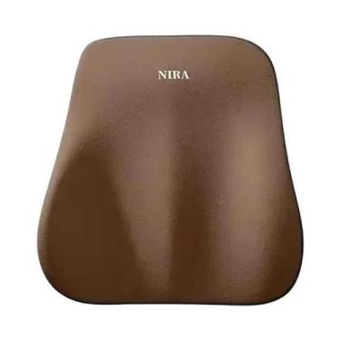 Imagem de Almofada De Pescoço Em Espuma De Memória Com Suporte Lombar Para Carro