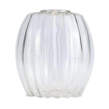 Imagem de Vidro De Reposição Taschibra Pendente Lustre Badih P Canelado Transpar