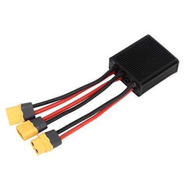 Imagem de Conversor de descarga de bateria dupla para bicicleta elétrica, adaptador de módulo paralelo de bateria dupla 20V-72V (20A)