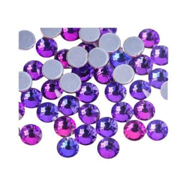 Imagem de Strass Termocolante DMC Cor Verde Vulcão Hot Fix Cristal Para Costura 