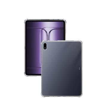 Imagem de Capa transparente para tablet OnePlus Pad 3 de 13,2 polegadas, capa protetora FJIASTB flexível TPU à prova de choque com airbag, leve (transparente)