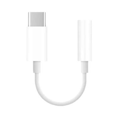 Imagem de Adaptador OTG Tipo C Para Conector De Fone De Ouvido De 3,5mm Para iPh