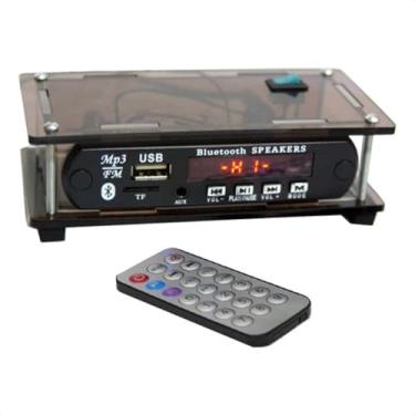 Imagem de Leitor de Pendrive, Bluetooth, FM, SD, para Amplificador, Receiver, Toca-discos, Vitrola, Caixa Amplificada, mesa de som, mini system