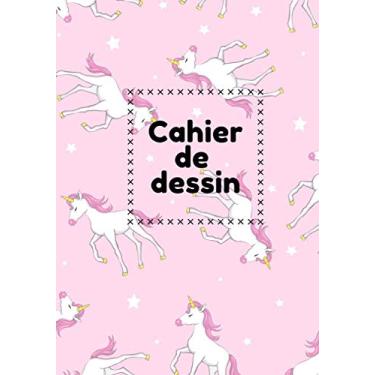 Imagem de Cahier de dessin: Carnet de croquis grand format pour dessin, peinture, aquarelle, création: 100 pages à remplir. Cahier et carnet de croquis pour ... pour crayon de couleur, feutres, peinture