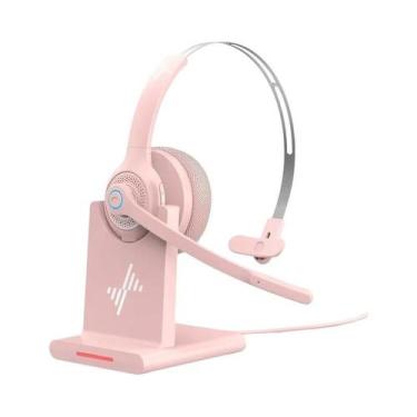 Imagem de Fone De Ouvido Bluetooth Sem Fio Com Microfone E Dongle USB Com Função