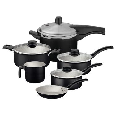 Imagem de Jogo De Panelas 6 Peças Com Panela Pressão Tramontina