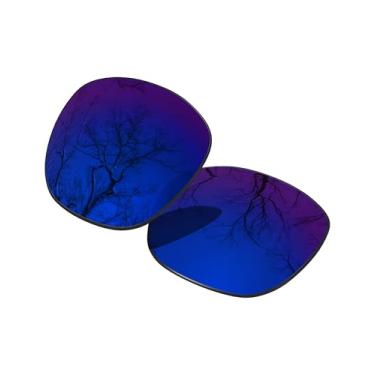 Imagem de ToughAsNails Lentes de substituição para óculos de sol Oakley Garage Rock OO9175 – HyperVision Plus Sapphire Flash – Polarizadas