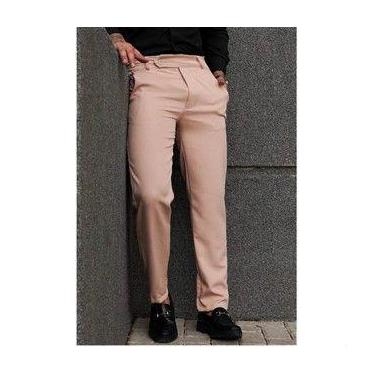 Imagem de Calça Masculina Alfaiataria Italiana - Dennis Beumont, Bege, XGG