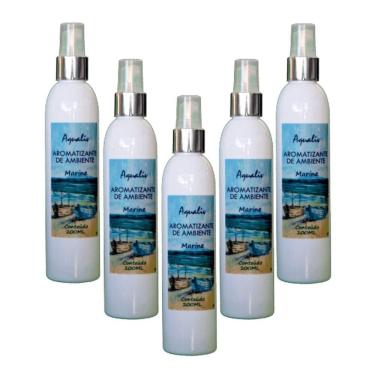 Imagem de Kit 5 Aromatizador Ambientes Aroma Maria Filo Frasco 200ml