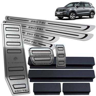 Imagem de Descanso + Pedaleira + Soleira T-Cross 250 TSI Preto BR