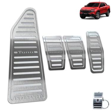 Imagem de Descanso + Pedaleira Manual 2016 a 2021 Toro Endurance Prata