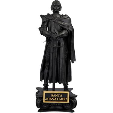 Imagem de Estátua Santa Joana Darc Estatueta Imagem - Versão 2 (Cor Aurum Noctis)