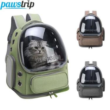 Imagem de Mochila para Transporte de Gatos Confortável e Segura - Diversas Cores