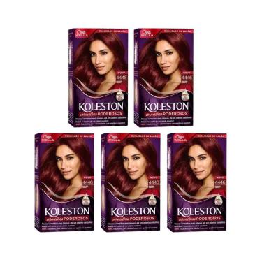 Imagem de Coloraçao Koleston 4446 Borgonha Vibrante - Kit C/5Un