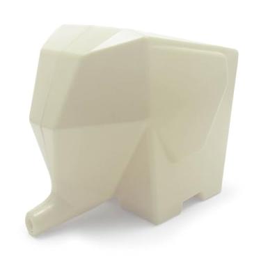 Imagem de Porta Talheres Escorredor Elefante Vaso Porta Trecos (CREME)