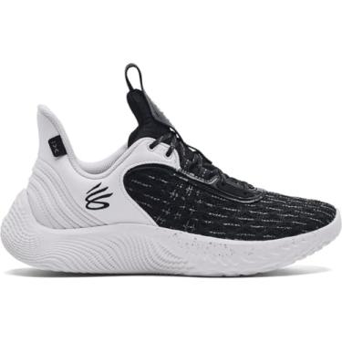 Imagem de Under Armour Tênis de basquete Curry Flow 9 Team, Preto/branco, 42 BR