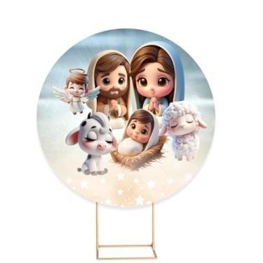 Imagem de Painel Festa Redondo 1,50m Natal (NAT186)