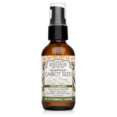 Imagem de Shea Terra Organics Óleo Extravirgem Prensado A Frio De Semente De Cenoura Egípcia Shea Terra, Rico Em Nutrientes, Totalmente Natural E Orgânico, Com Vitaminas A E E Antienvelhecimento E Betacaroten