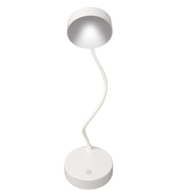 Imagem de Luminária de Mesa Abajur Recarregável Haste Flexível - Lene