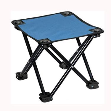 Imagem de ZYHSIJOBAS Cadeira dobrável, banqueta dobrável para uso ao ar livre, portátil, para adultos, banco pequeno, banco baixo, banco de sapato