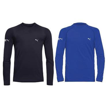 Imagem de Kit 2 Camisas Térmicas Puma UV50+ Manga Longa Infantil