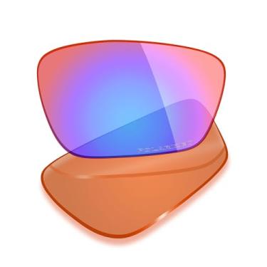Imagem de Mryok Lentes de reposição polarizadas Plus para óculos Oakley Crosslink Sweep OX8031 55 mm, HD Polarized, proteção UV, resistente a impactos e ajuste perfeito - Rosa cobalto