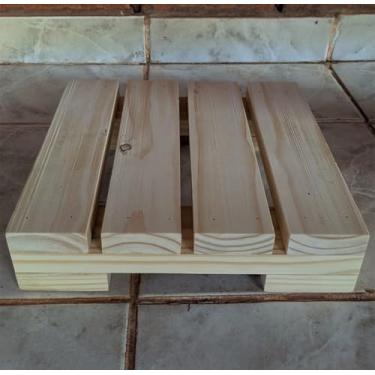 Imagem de Suporte Para Vasos e Botijão Madeira Pinus Modular 30x30