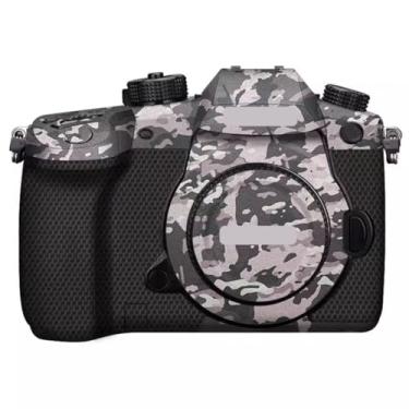 Imagem de Adesivo de capa de câmera GH5 para Panasonic Lumix GH5 Película protetora anti-arranhões Decoração de pele e resistência ao desgaste (Camuflagem de campo)