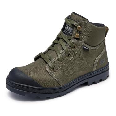 Imagem de Skechers Women's Work, Rotund - Darragh ST Boot Olive Canvas 8 M