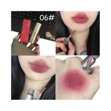 Imagem de Batom Líquido Matte À Prova D'Água - Cor Nude Marrom - Presente Ideal,