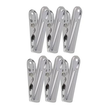 Imagem de Prendedor De Embalagens Em Aço Inox 6Un - Mimo Style