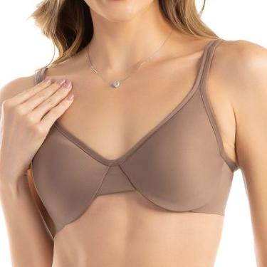 Imagem de Sutiã sem Bojo comAro 3D 421523 DelRio Areia 46