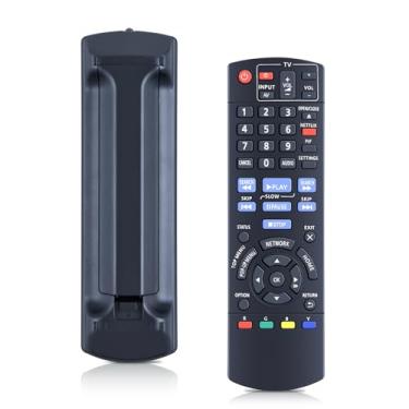 Imagem de N2QAYB000734 Controle remoto de substituição para leitor de DVD Blu-Ray para Panasonic DMP-BDT87 DMP-DBS100 DMP-BD77 DMP-DB87P-K DMP-BD87-K DMP-BD87 DMP-BD871 DMP-BD875