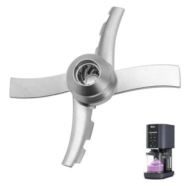 Imagem de Lâmina de substituição Ninja Creami para máquina de sorvete série NC300, substituição de lâmina de crachá de aço inoxidável 304 adequada para NC299AMZ, NC301, CN305A, NC201, NC101 Ninja Creami, peças